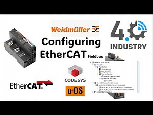 uOS Codesys configuring EtherCAT within Codesys (u-OS) Weidmueller