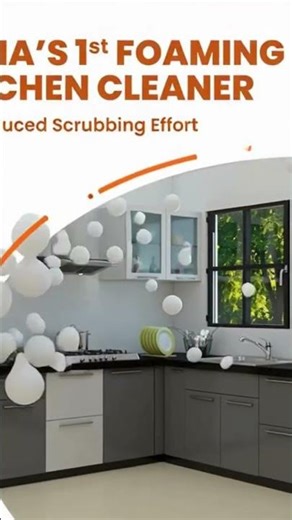 Less Scrubb clean kitchen......Rs..200