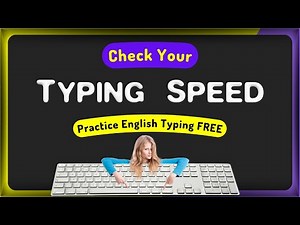 Check Your Typing Speed in PC with 60-second WPM Timer in Online Website | Free Typing Speed Test