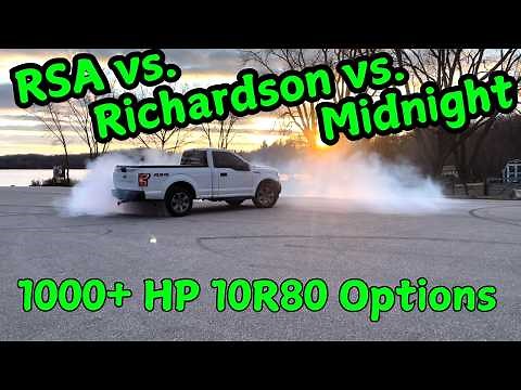 Watch this before buying a Built 10R80 transmission - Richardson vs. RSA race vs. Midnight