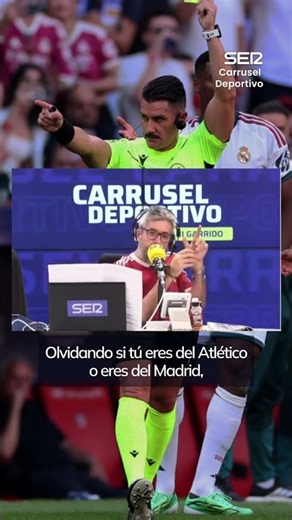 ✋😡 "It's ABYSMAL!": Dani Garrido slams the referee's performance in #AtletiRealMadrid