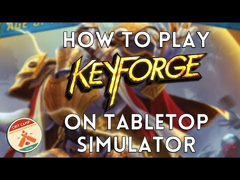 How To Play Keyforge on Tabletop Simulator: Setup, Basics & Tips - Crit Camp