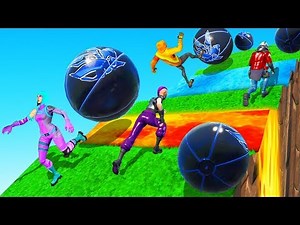 SURVIVE The AVALANCHE Deathrun in Fortnite! (Hardcore)