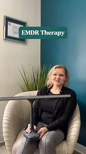 Ever wonder what happens during an EMDR session? 💡 In EMDR therapy, we sometimes use tools like a light bar to support bilateral stimulation, which helps the brain safely process and rework difficult memories. While your eyes follow the light, we guide you through thoughts, emotions, and body sensations in a way that feels structured, supported, and intentional. 👉 EMDR isn’t about reliving trauma over and over. It’s about helping your brain do what it’s naturally designed to do: heal, integrat