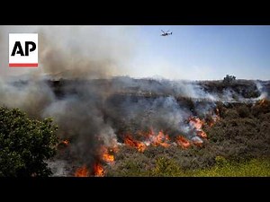 Thousands ordered to evacuate as California wildfire threatens homes
