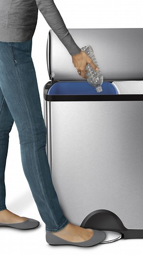 Ever wondered what bin quality testing looks like? Time to meet the punisher - simplehuman’s rigorous bin testing process! Step bins are used at least 150,000 times in their lifetime! This is equivalent to 20 steps a day for 20 years, so it’s pretty important your bin can stand the true test of time in your home. This month, Howards Members can save up to $100 OFF on the simplehuman bin range. And now you know they’re well worth it, built to last with a 10-year guarantee! #HowardsStorageWorld #s