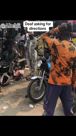 Deaf Person Asking for Directions Humor