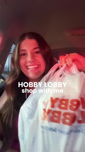 love how I can always tell what is new since I shop here so much 😭🥰 #hobbylobby #hobbylobbyfinds #shopwithme #craftygirl #collegegirl