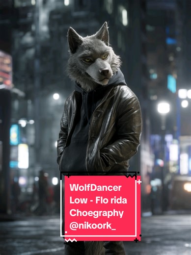 Who Else ! 3D Animation Dance WolfDancer @nikoork_ #lowflorida #dance #ia #originalcharacter #wolfdancing