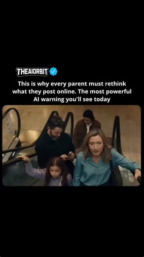 Artificial Intelligence | AI | Tech-News on Instagram: "This is the most powerful AI awareness message parents need today. In a world where technology evolves faster than child protection, the new Pause Before You Post campaign by @dpcrireland exposes the alarming risks of sharenting. Parents share an average of 63 photos of their children every month, but most don’t realize that just 20 images are enough for AI to create a realistic deepfake. Even more disturbing—50% of child images found on cr