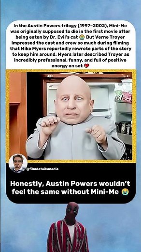 Mini-Me Was Originally Supposed to Die 😭 | Austin Powers Trilogy (1997–2002)