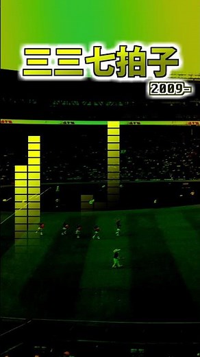 【阪神タイガース】 三三七拍子（2009- ） #shorts #応援歌 #阪神タイガース