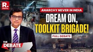 Debate With Arnab: Anarchy Toolkit And Deep State Will Never Work In India