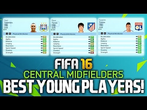 FIFA 16: BEST YOUNG PLAYERS ON CAREER MODE! (MIDFIELDERS)