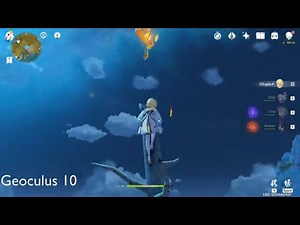 Genshin Impact l All Geoculus in Guili Plains, Cuije Slope, and Luhua Pool