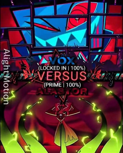 Vox Vs Alastor (Final Take) #wisedit #vox #alastorhazbinhotel