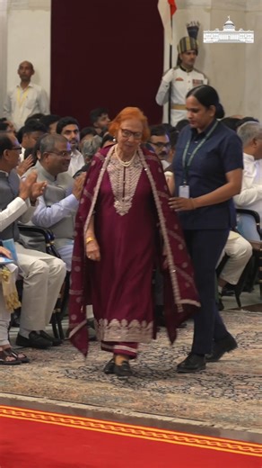 427K views · 15K reactions | President Droupadi Murmu presents Padma...