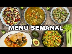 BUDGET-FRIENDLY WEEKLY MENU: Low Carb. Reduce Inflammation and Lose Weight in 21 Days. Suitable f...