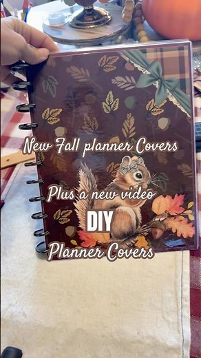 DIY Fall Planner Covers You Need to Try Now