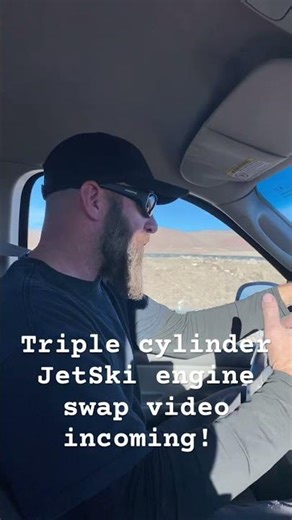 New build series coming, follow along as we build a world first jet￼ ski powered question mark! ￼￼