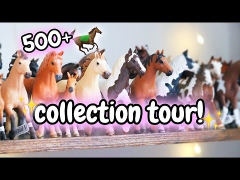 BIGGEST Schleich Collection Tour EVER! 500+ Models