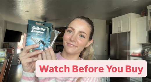 Watch Gillette Sensor Razor / Review on Amazon Live