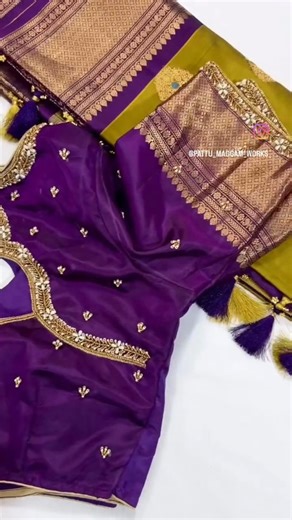 Maggam Work Designs | Extraordinary Work Blouse Designed by @pattu_maggam_works Contact us on WhatsApp 9553929496 Link is in Bio...... | Instagram