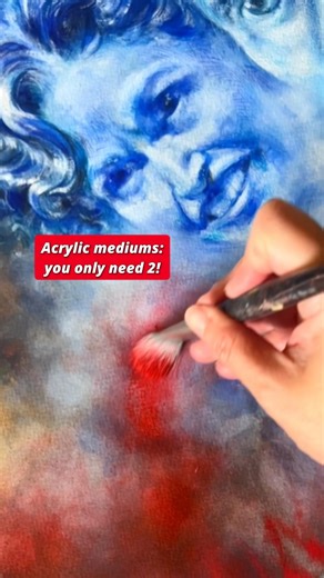 The Only 2 Acrylic Painting Mediums You Need