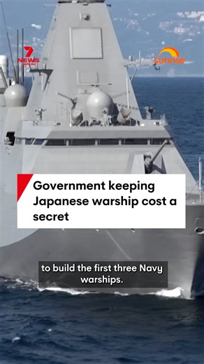The Federal Government is refusing to reveal the total cost of the new navy warship deal with Japan. #warship #japan #navy #newwarships #building #cost #government #albanesegovernment #geopolitics #mitsubishi #7NEWS | 7NEWS Australia
