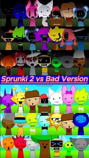 🔥 Sprunki 2 vs Bad Version 💥 — the ultimate battle of beats! 🎧⚡ #sprunki