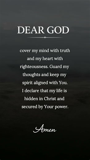 Prayer for Spiritual Covering