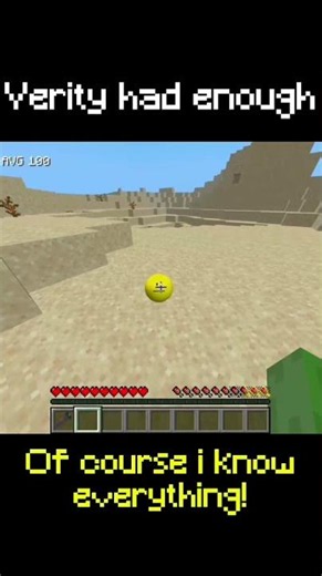 Verity had enough #minecraft #memes