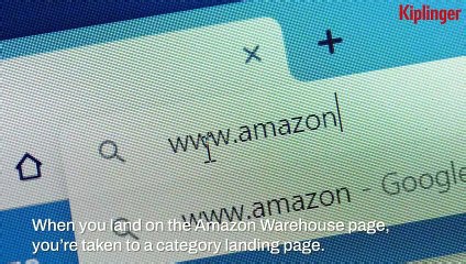 Amazon Warehouse Bargains