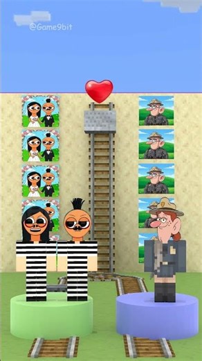 Girl Hamood Habibi and Sprunki City Girl in the continuous singing challenge to choose a boyfriend!