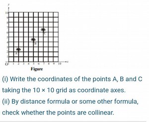 (i) Write the coordinates of the points \mathrm { A } , \mathrm... | Filo