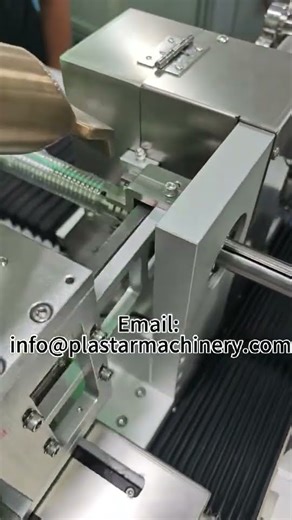 PVC Medical Extension Tube Automatic Coiling Machine #machine #factory