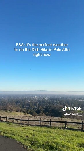 Perfect Day for the Dish Hike in Palo Alto