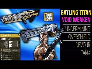 Sweet business Actium war rig Void titan build with buffs coming next season and target lock perks featured