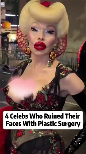 #TikTokCreatorSearchInsightsIncentive 4 Celebs Who Ruined Their Faces With Plastic Surgery — Number 1 Is Heartbreaking #hollywood #celebrity #face #disfigurement