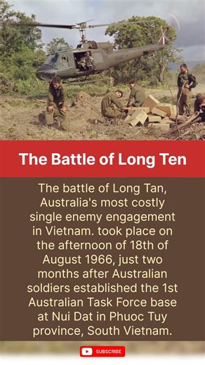 The battle of Long Tan, Australia's... #battle #australia #shorts #war