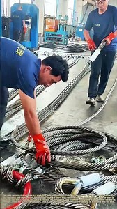Coiling the Cable: How Two Hands Tame a Spool of Steel Wire