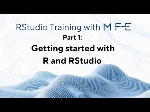 Part 1: Getting Started with R and R Studio (MarFishEco RStudio Training)