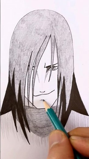 Easy Orochimaru Drawing For Beginners | step-by-step (Perfect Drawing!)