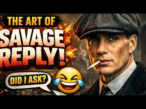 The real art of savage reply 🔥 or being savage #savagereply #viral @TheReBornMindset 