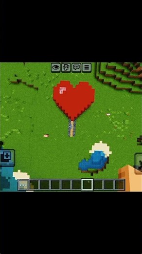 Minecraft heart ❤️ #minecraft