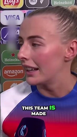 Chloe Kelly’s emotional interview after winning Euro 2025! 👑#football #soccer #england #chloekelly