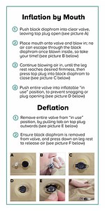 Lounge Doctor Inflatable Travel Leg Rest with Pump