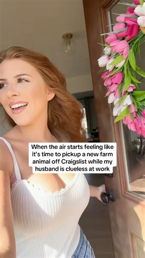 I can’t go through spring without getting a new pet #farm #country #marriage #couple #homestead