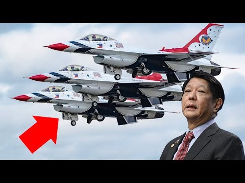 30 new F-16 fighter jets of the Philippines that can destroy enemies in 3 minutes
