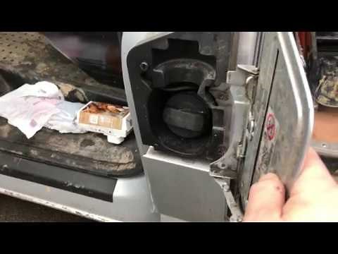 VW t5 FUEL FLAP REPAIR